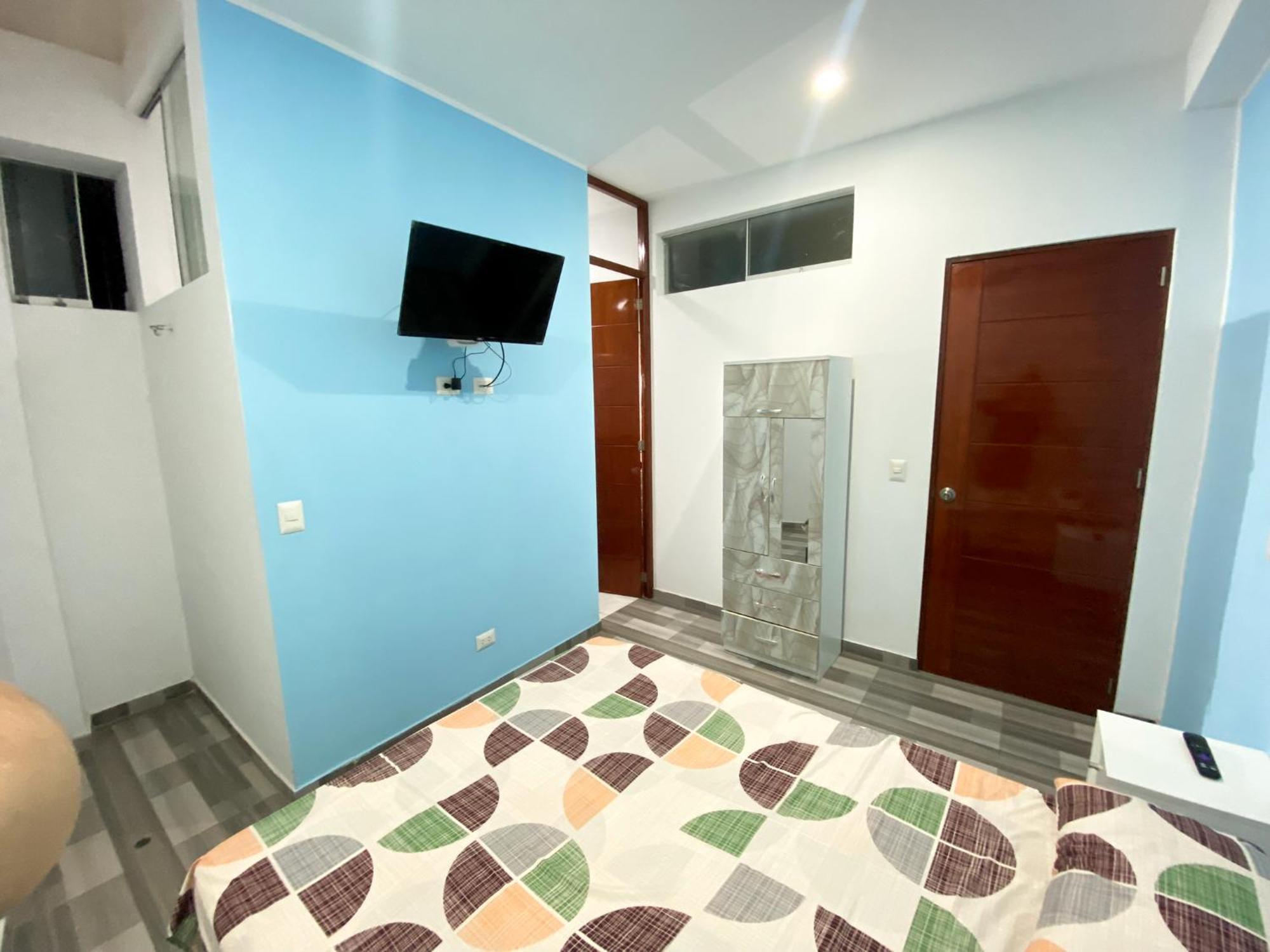 Hospedaje Rocio Del Mar Hotell Cerro Azul Eksteriør bilde