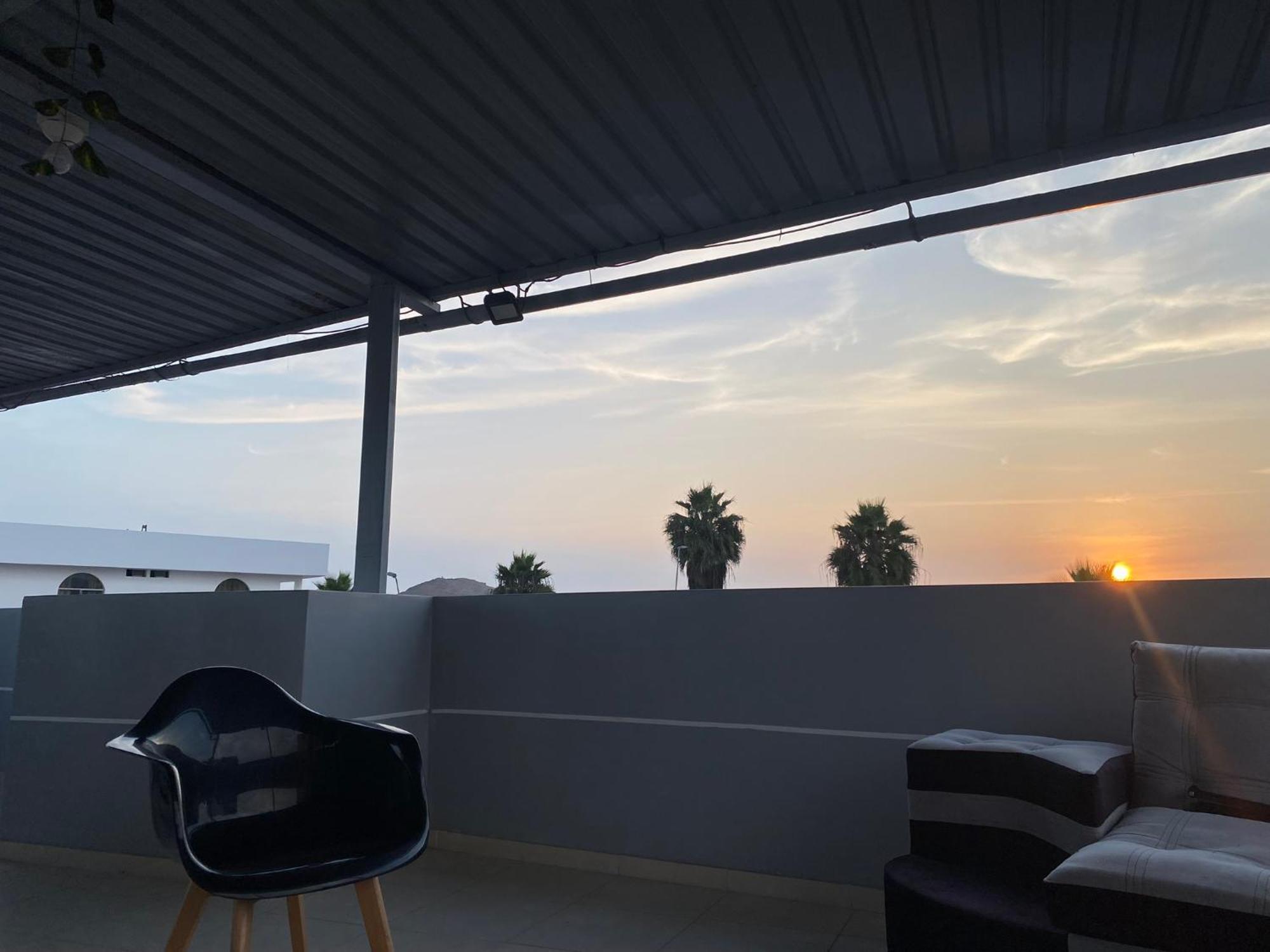 Hospedaje Rocio Del Mar Hotell Cerro Azul Eksteriør bilde