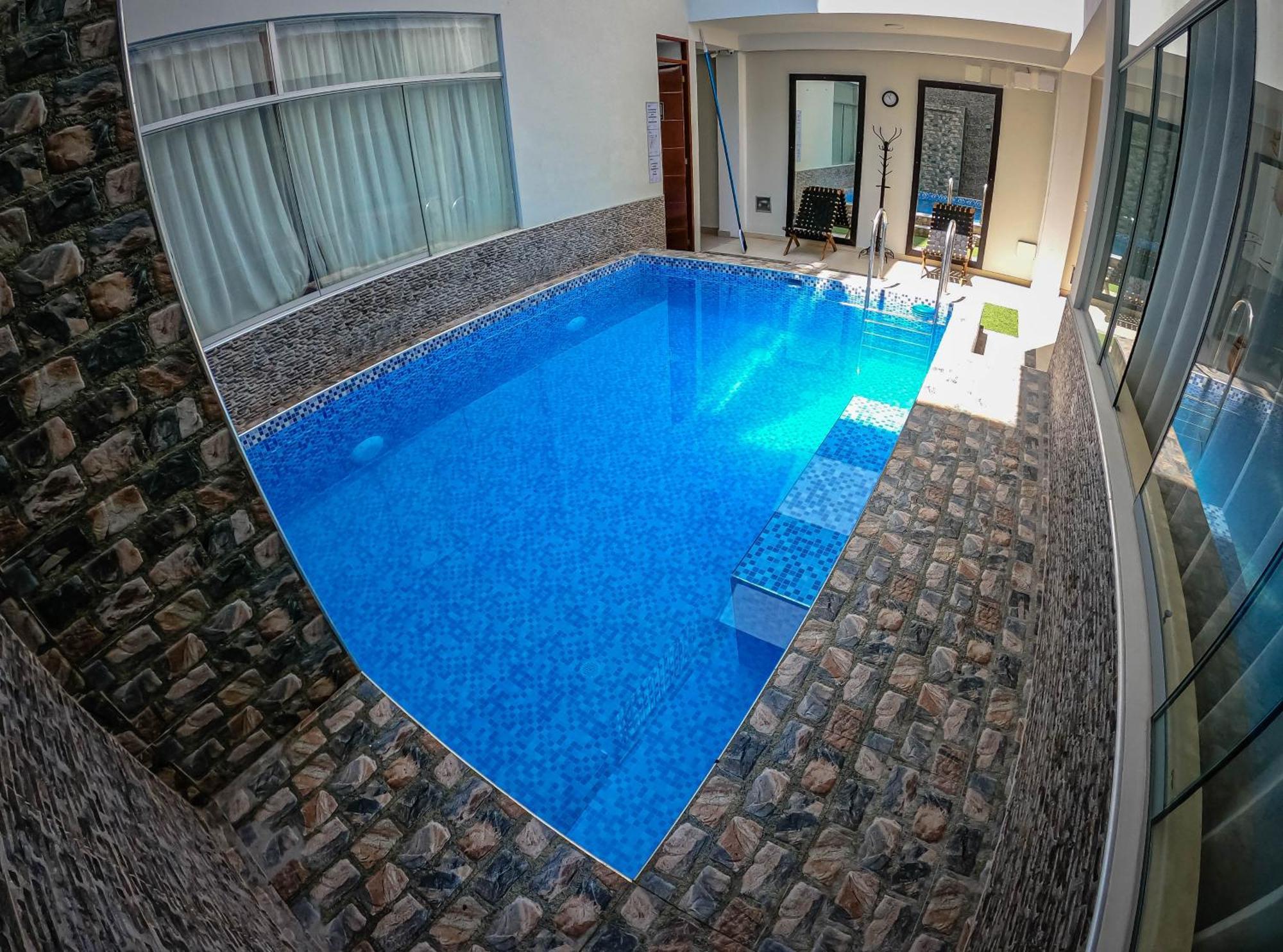 Hospedaje Rocio Del Mar Hotell Cerro Azul Eksteriør bilde